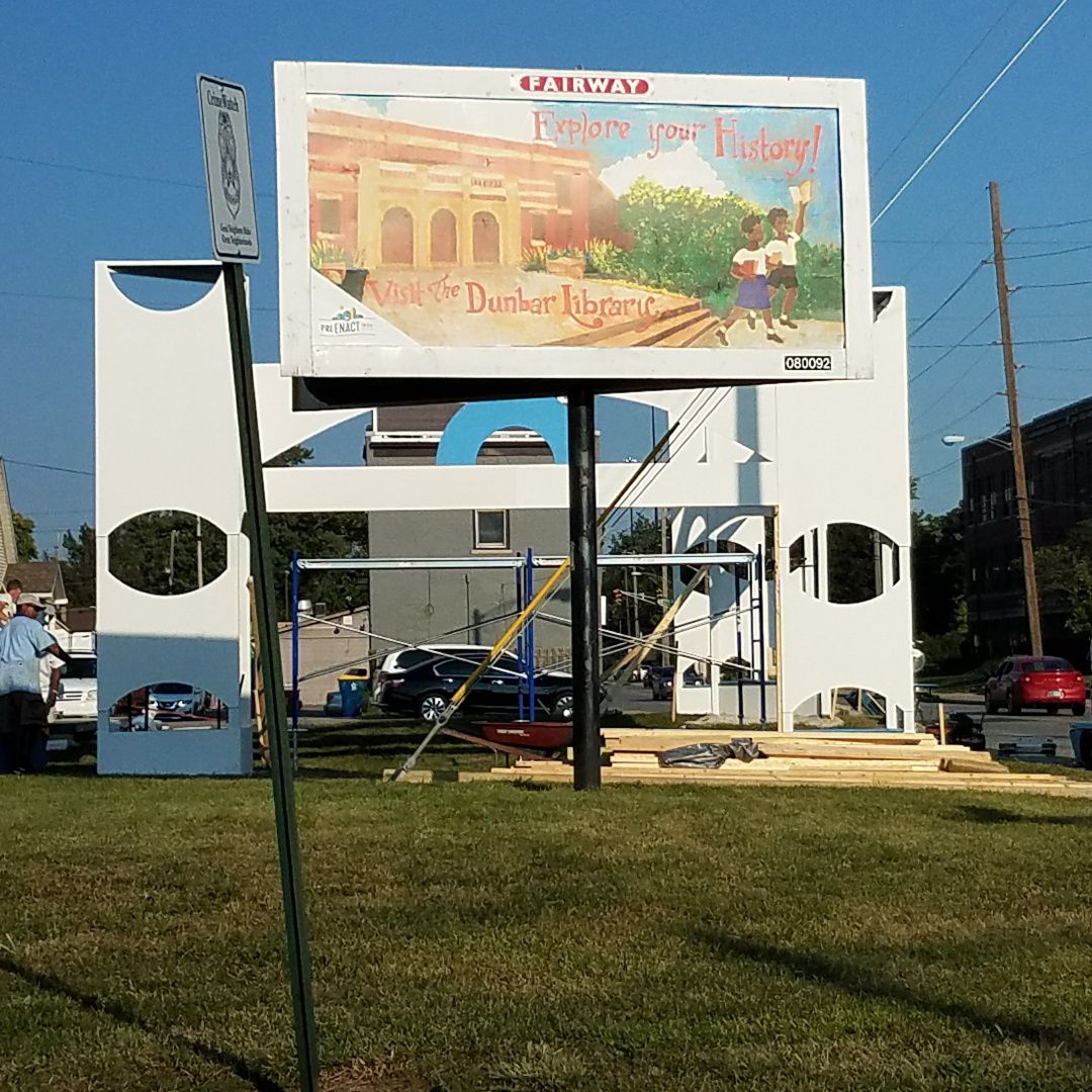 PreEnact Indy billboard